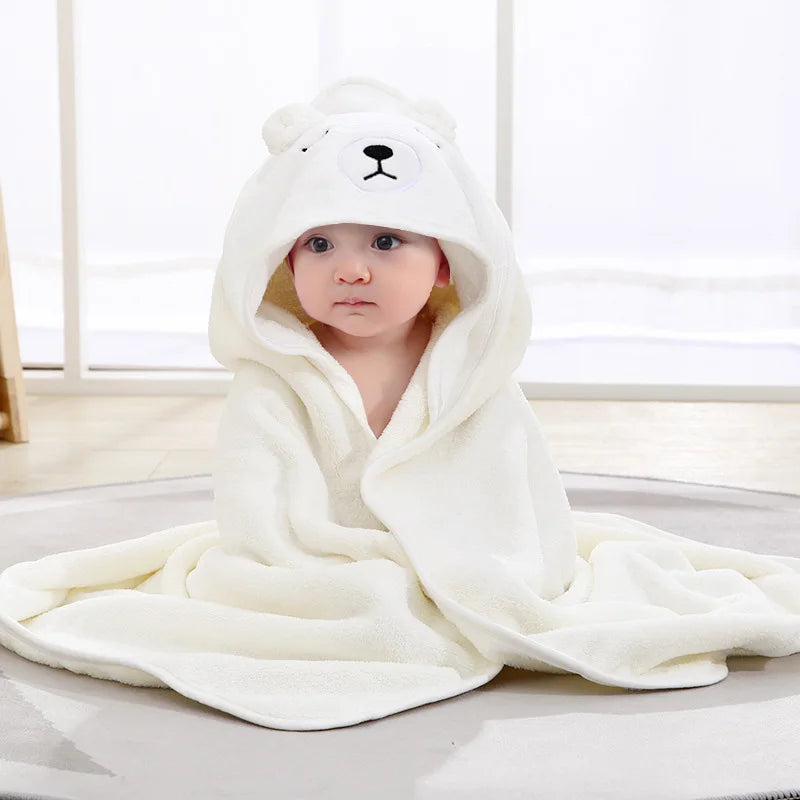 Baby Bath Hooded Towel