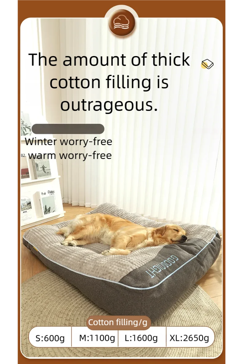 Bed for Small, Medium, Large Dogs
