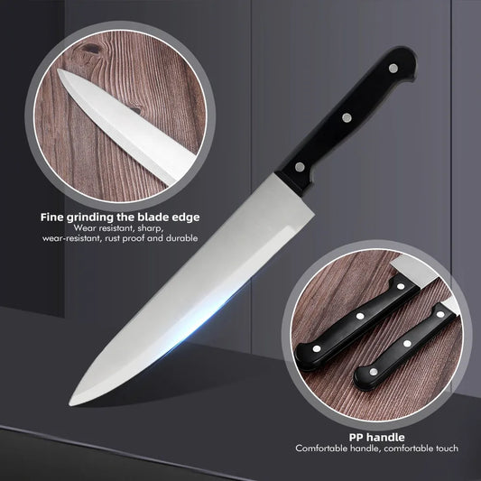 15pcs Chef Knife Set Stainless Steel
