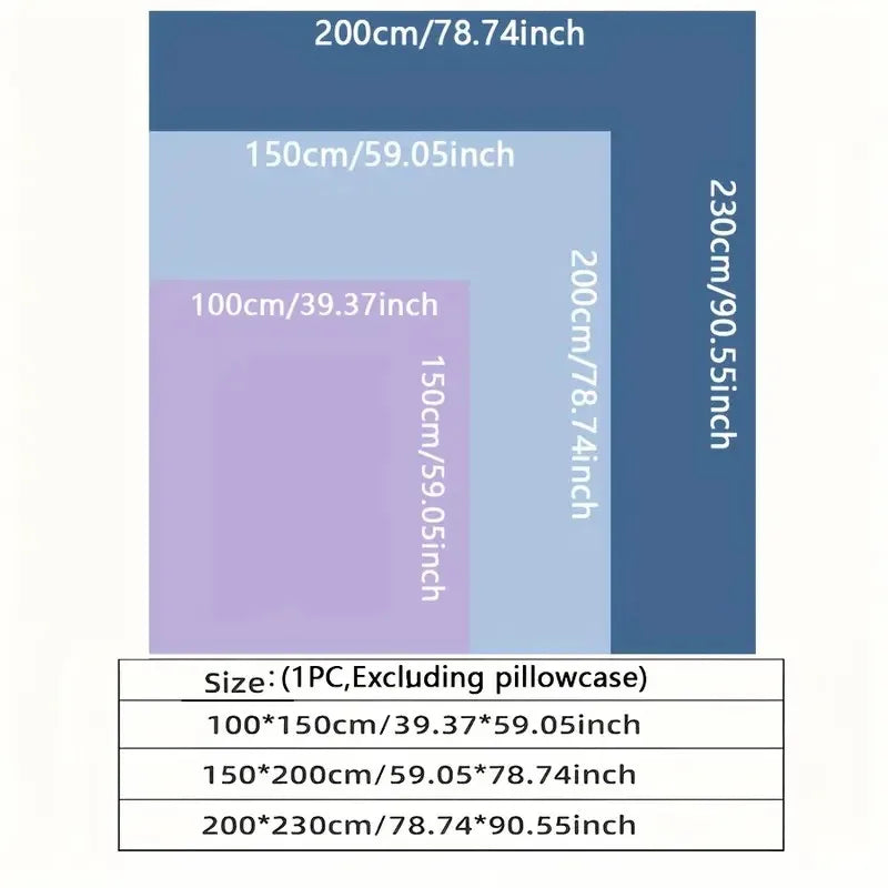 Large Cooling Blanket for Hot Sleepers, Soft & Lightweight