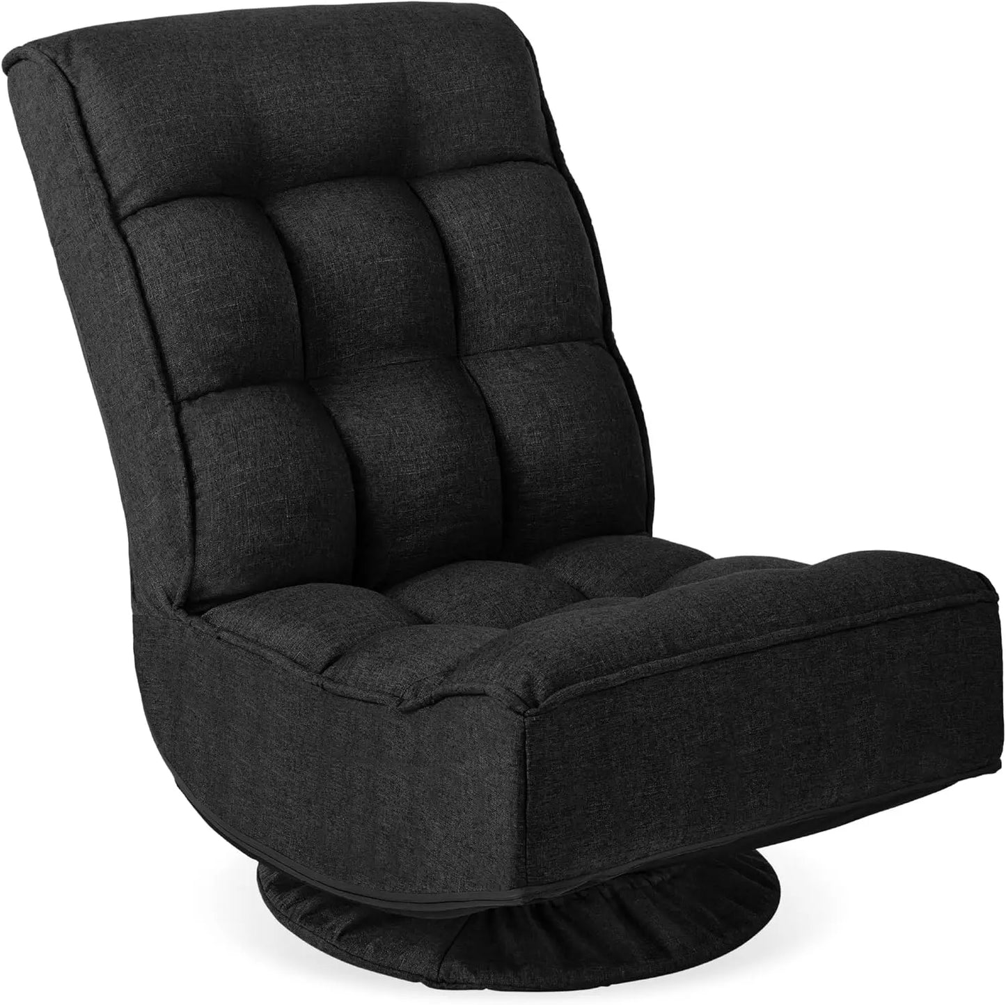 Reclining Gaming Chair for Home, Office, w/360-Degree Swivel