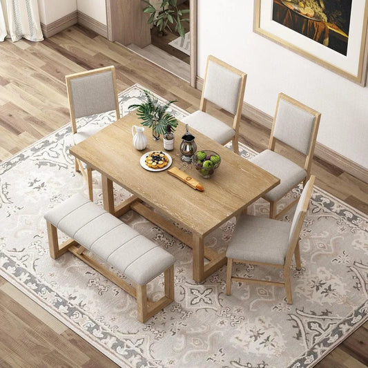 6-Piece Retro Dining Set