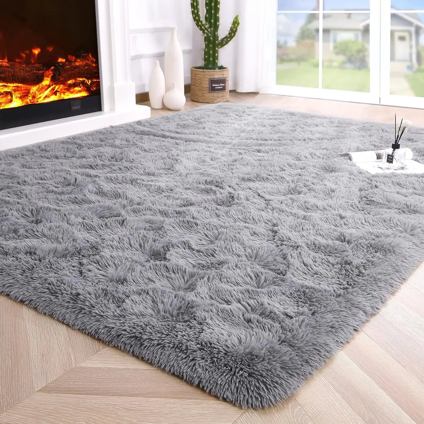 Fluffy Area Rugs for Living Room, Bedroom, Kids Room