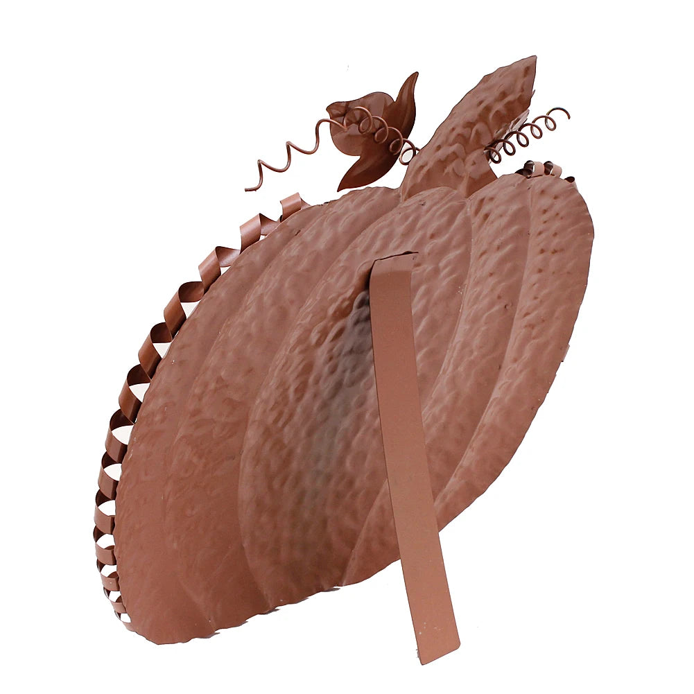 Metal Fall Pumpkin Decor