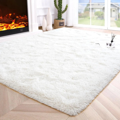 Fluffy Area Rugs for Living Room, Bedroom, Kids Room