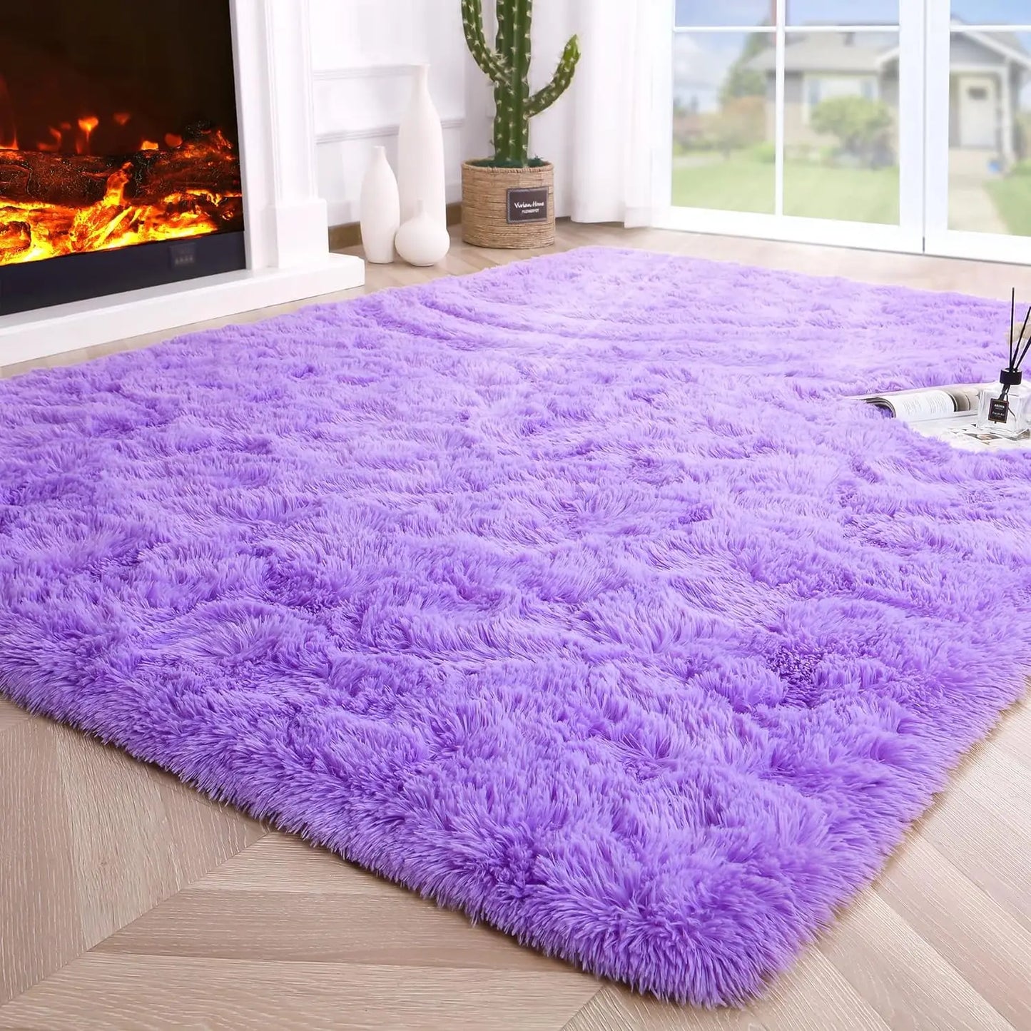 Fluffy Area Rugs for Living Room, Bedroom, Kids Room