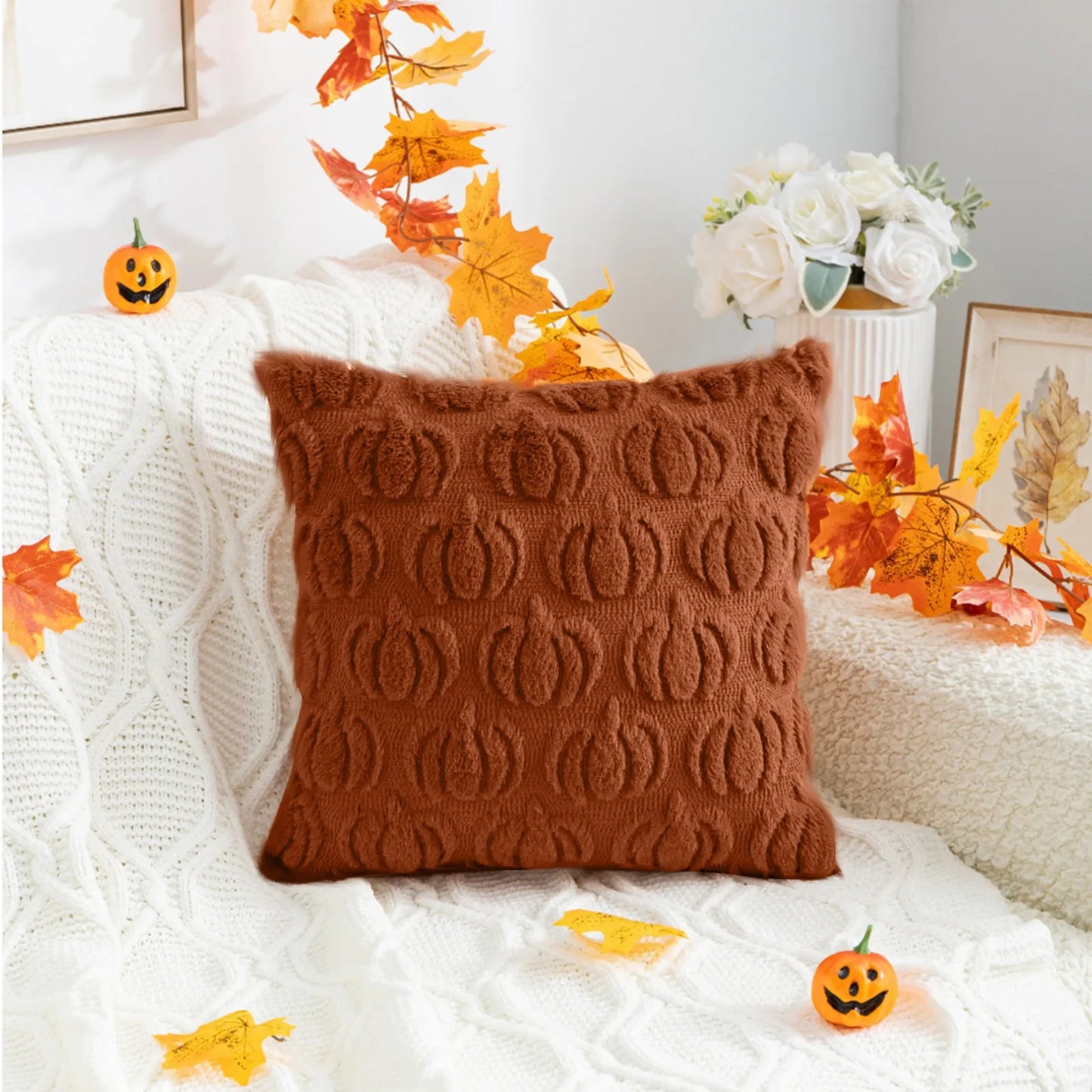 Pumpkin Fall Pillow Covers