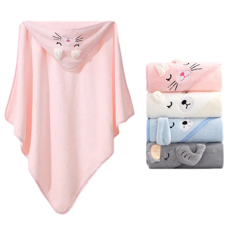 Baby Bath Hooded Towel