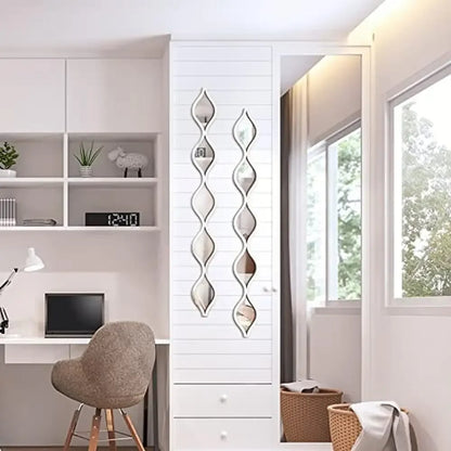 Teardrop Mirror Wall Decor 3 Pieces