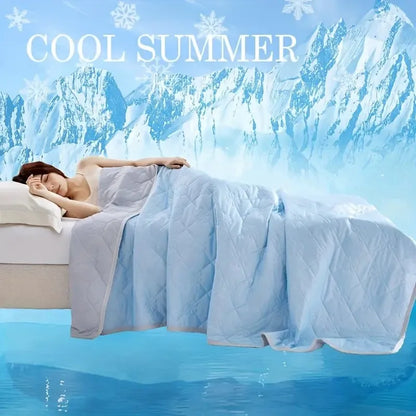 Large Cooling Blanket for Hot Sleepers, Soft & Lightweight