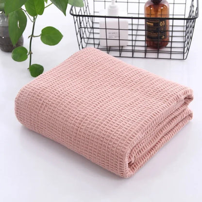 Pure Cotton Beehive Lightweight Soft Blanket