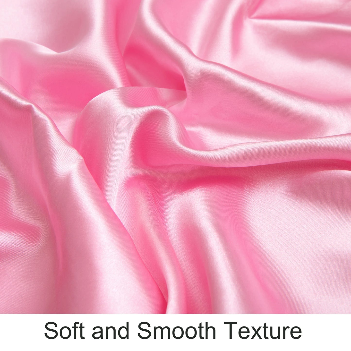 2 Pack Satin Pillowcases, Silky and Luxurious