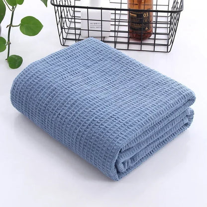 Pure Cotton Beehive Lightweight Soft Blanket