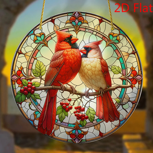 Cardinal Suncatcher