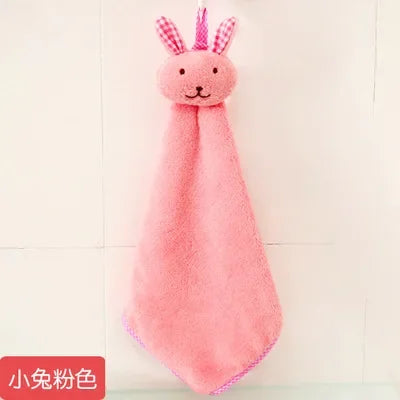 Hand Towel Cartoon Washcloths Kids