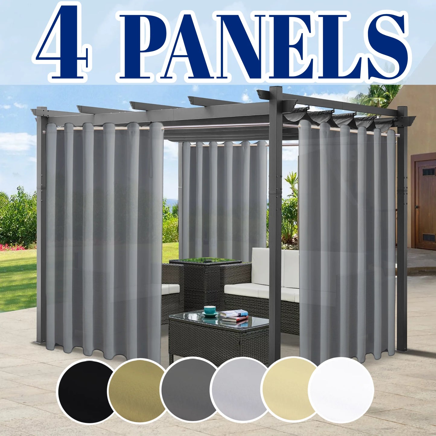 Outdoor Sunproof Curtains