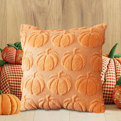 Pumpkin Fall Pillow Covers Throw Pillow