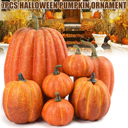Realistic Artificial Pumpkin Halloween Decorations