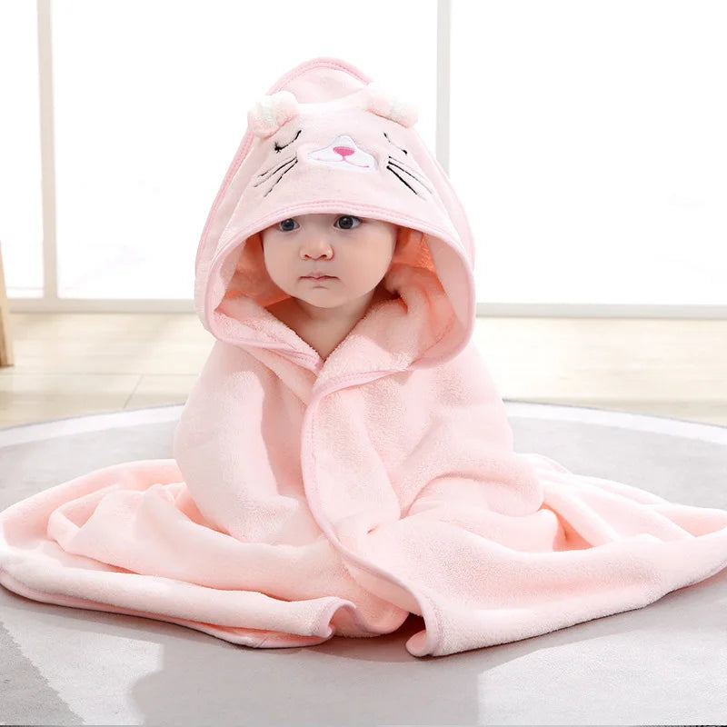 Baby Bath Hooded Towel