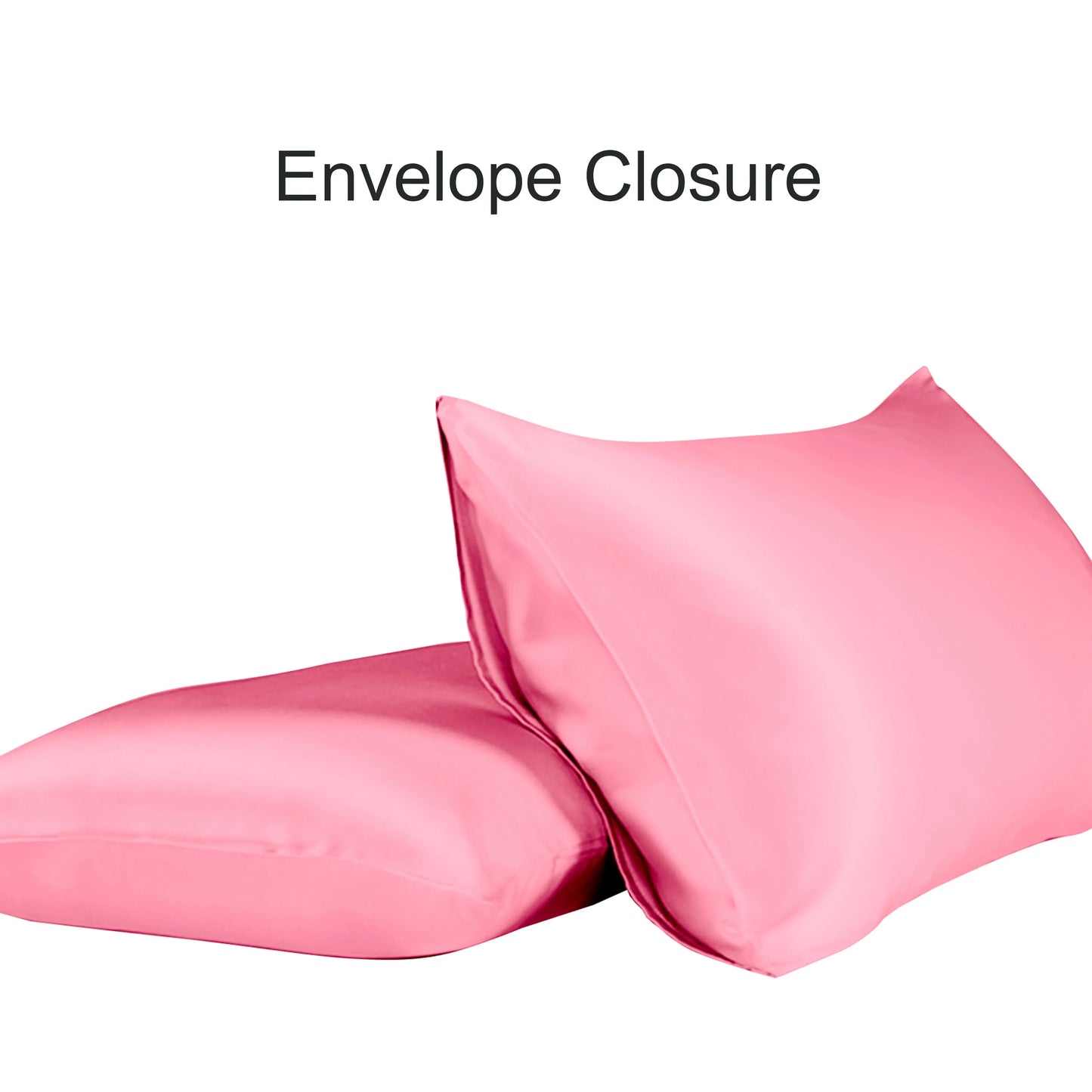 2 Pack Satin Pillowcases, Silky and Luxurious