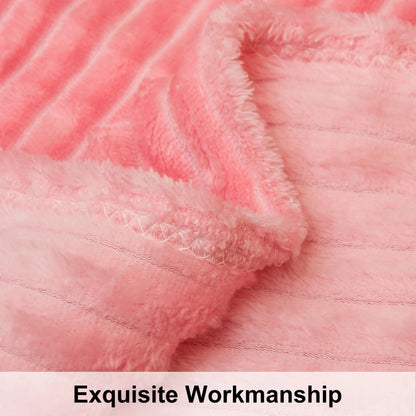 Plush Fleece Blanket, Soft Lightweight