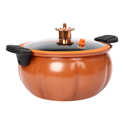 Pressure Cooker Pressure Cooking Pot Pumpkin Shaped Orange