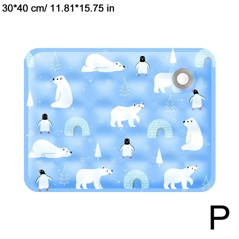 Pet Cooling Pad Dry Ice Crystal Powder Water