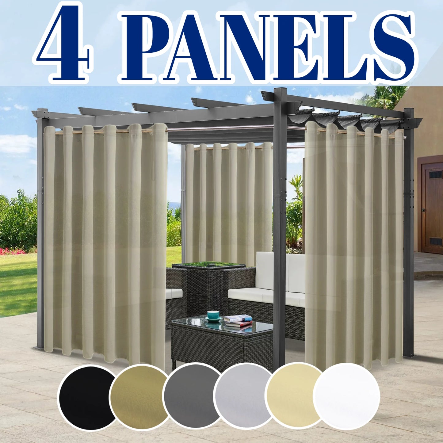 Outdoor Sunproof Curtains