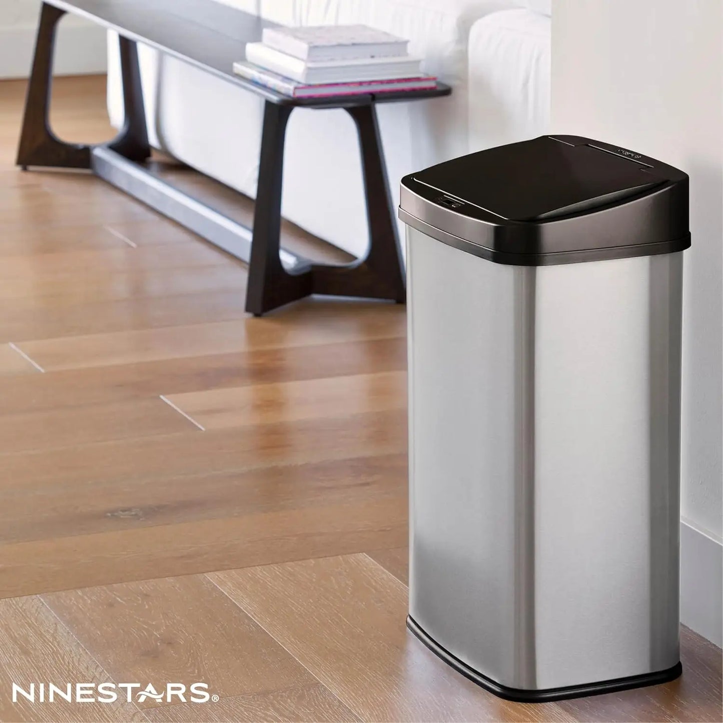 Touchless Motion Sensor Trash Can, 13 Gal