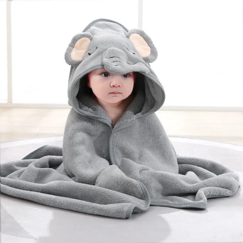 Baby Bath Hooded Towel