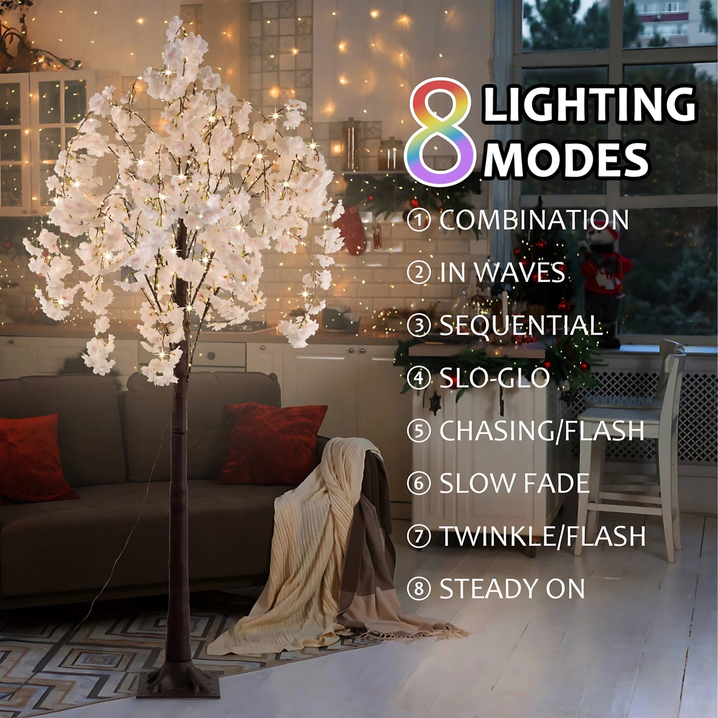 Cherry Blossom Tree Light for Inside Decoration