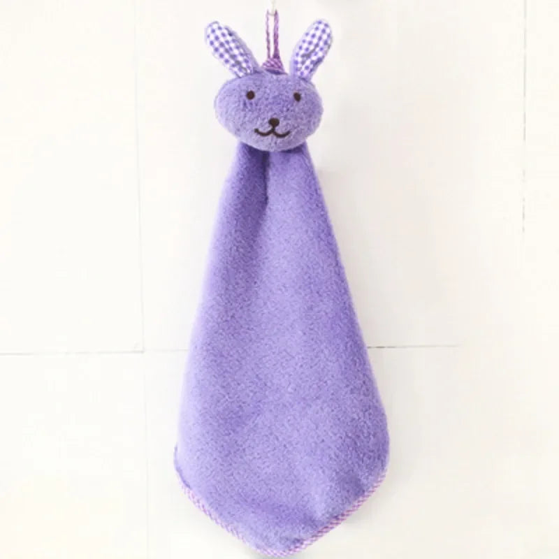 Hand Towel Cartoon Washcloths Kids
