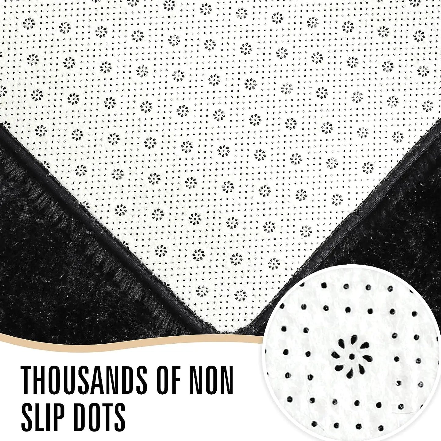 Fluffy Area Rugs for Living Room, Bedroom, Kids Room