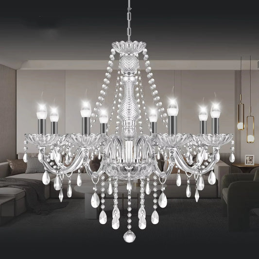 8 Arms Luxury Crystal Chandelier