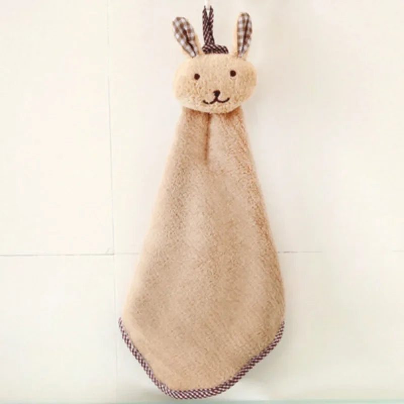 Hand Towel Cartoon Washcloths Kids