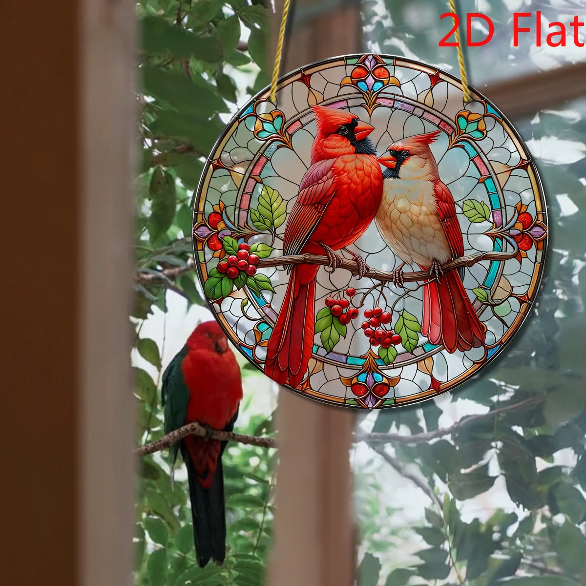 Cardinal Suncatcher