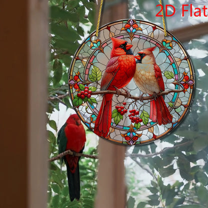 Cardinal Suncatcher