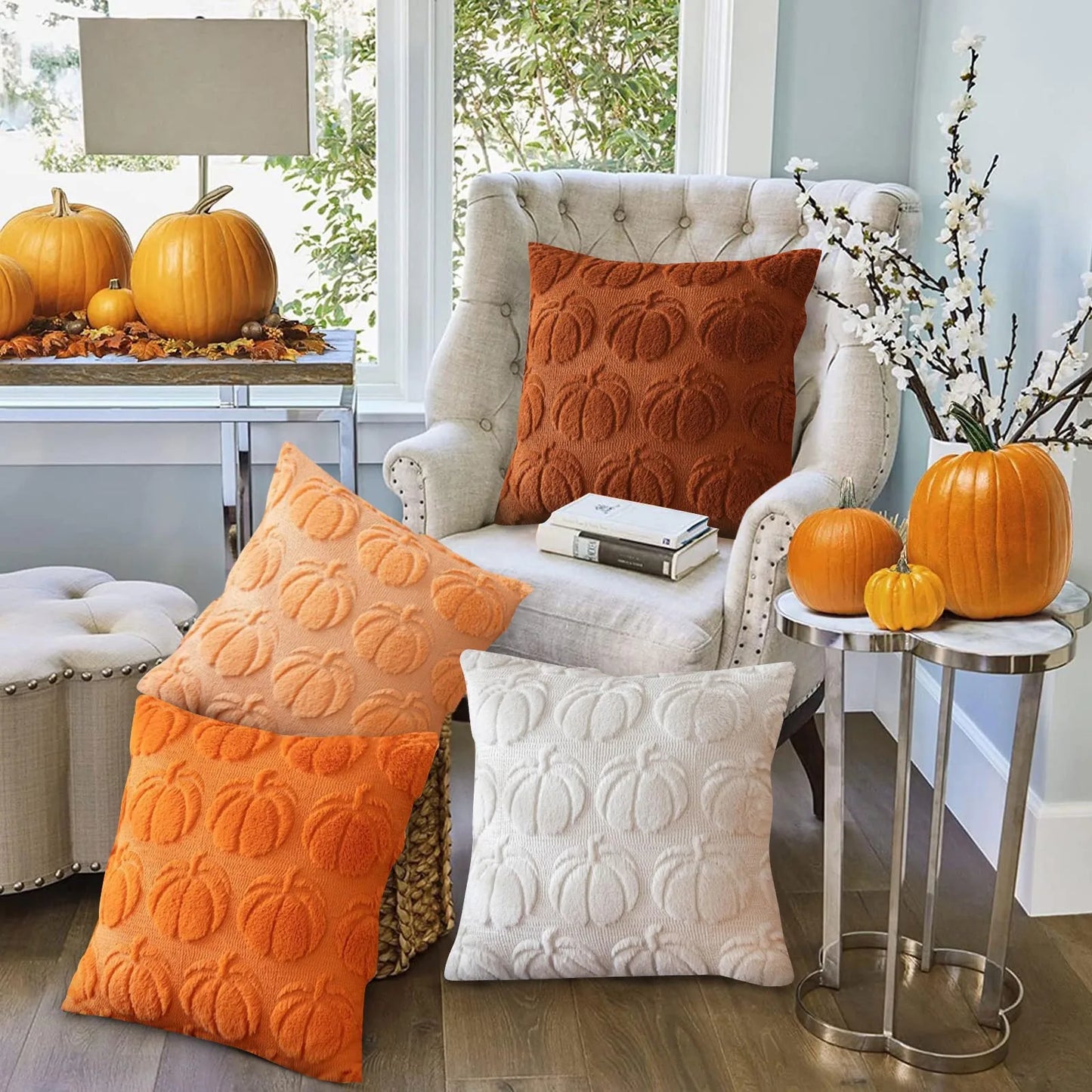 Pumpkin Fall Pillow Covers