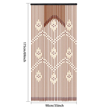 Wooden Bead Curtain