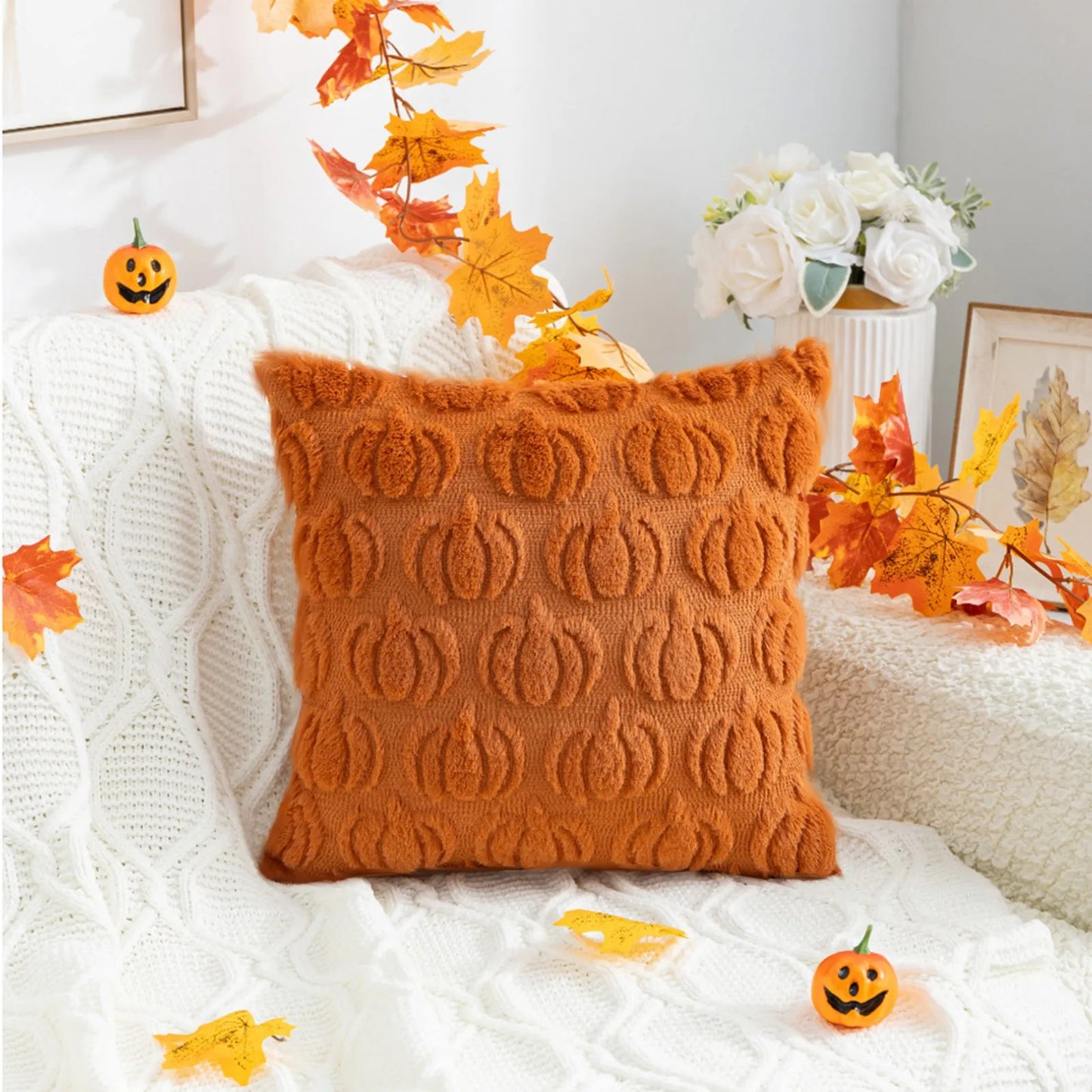 Pumpkin Fall Pillow Covers