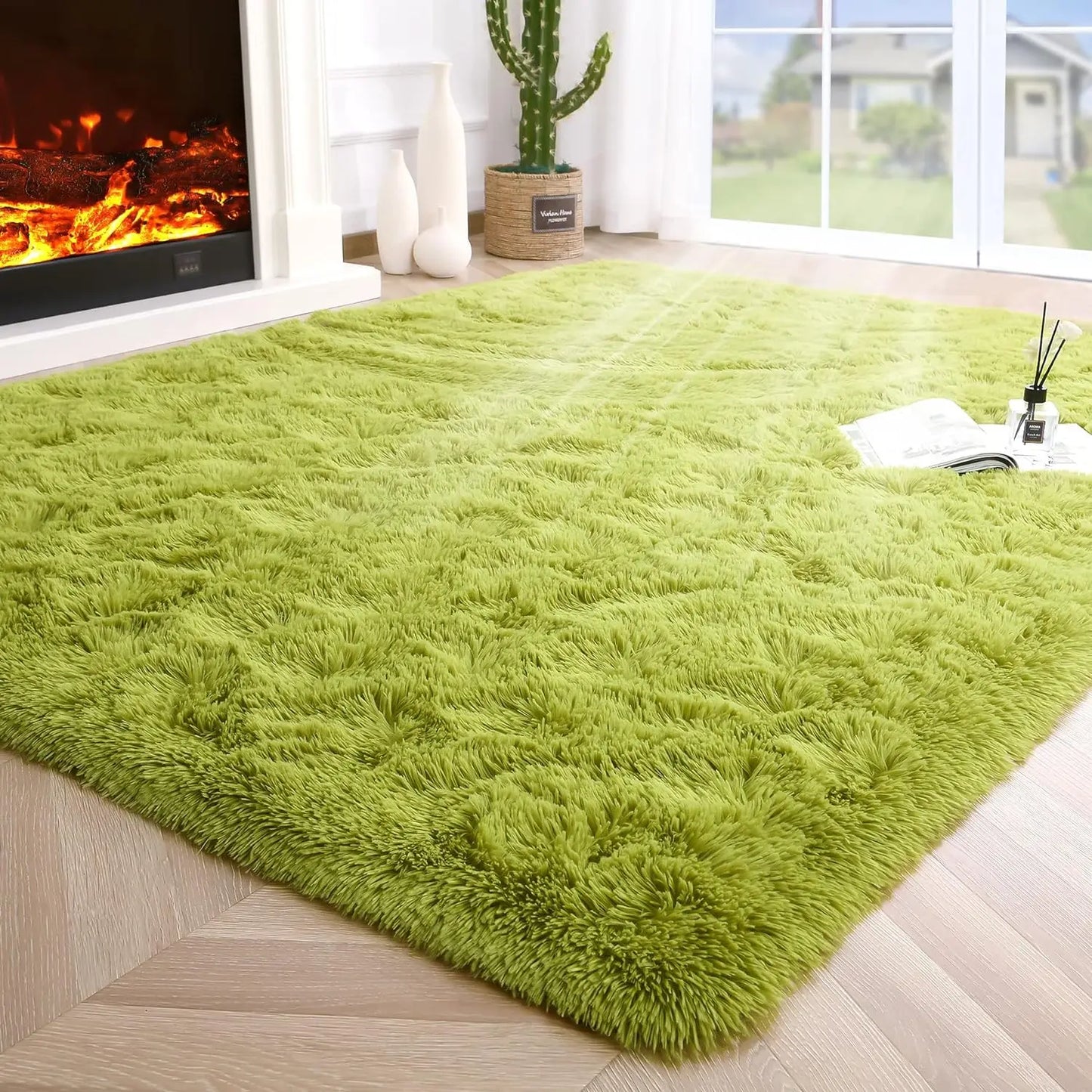 Fluffy Area Rugs for Living Room, Bedroom, Kids Room