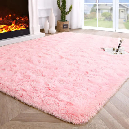 Fluffy Area Rugs for Living Room, Bedroom, Kids Room