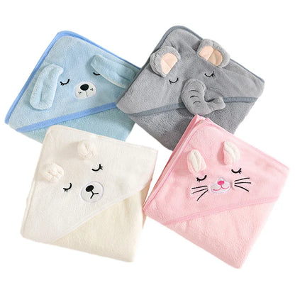 Baby Bath Hooded Towel