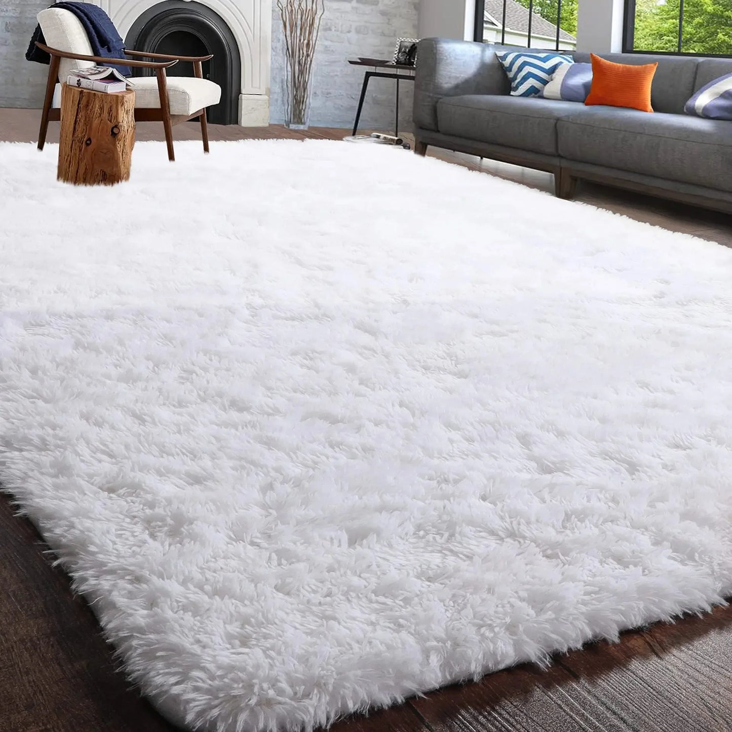 Fluffy Area Rugs for Living Room, Bedroom, Kids Room