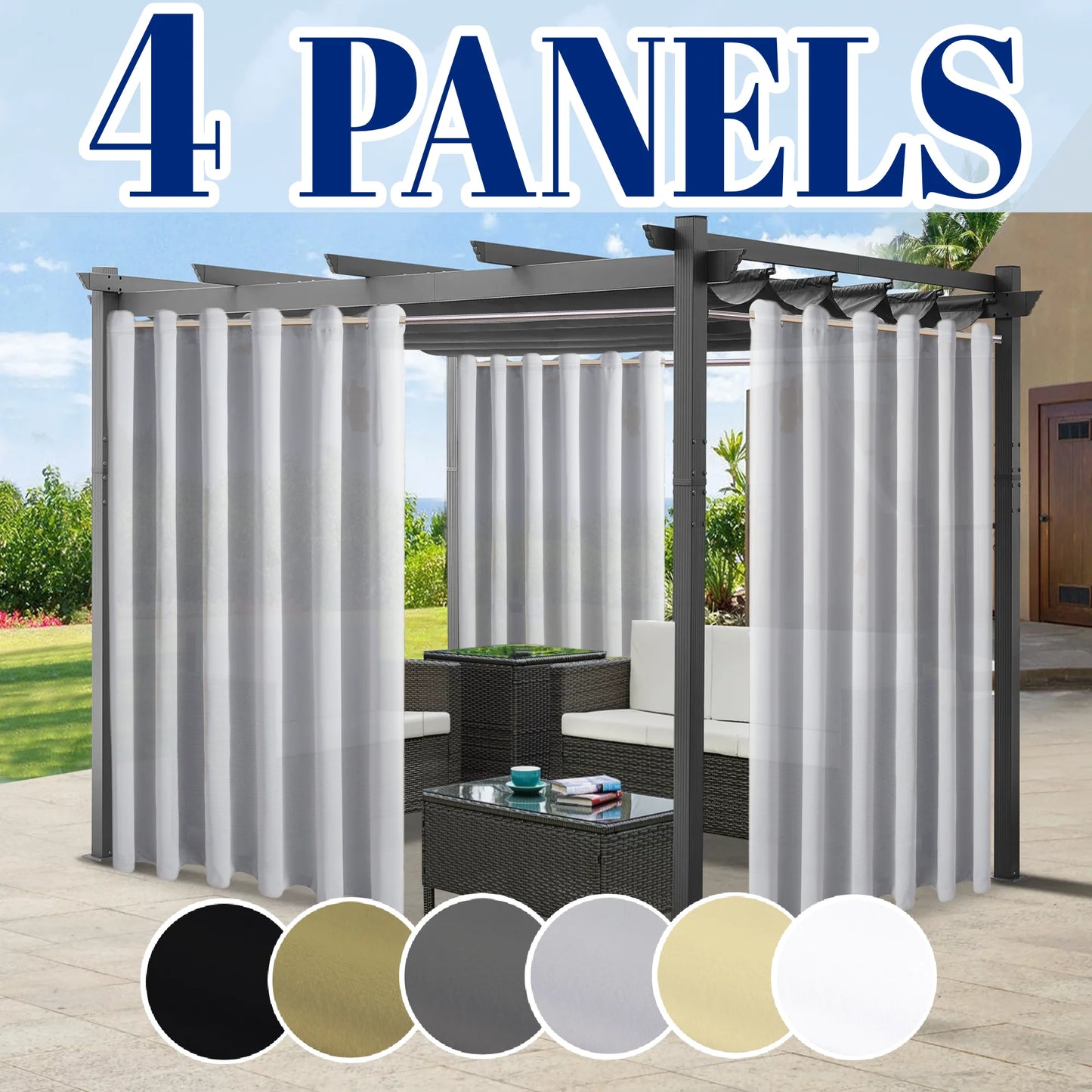 Outdoor Sunproof Curtains