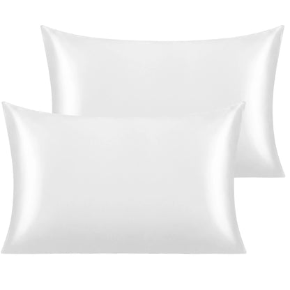 2 Pack Satin Pillowcases, Silky and Luxurious