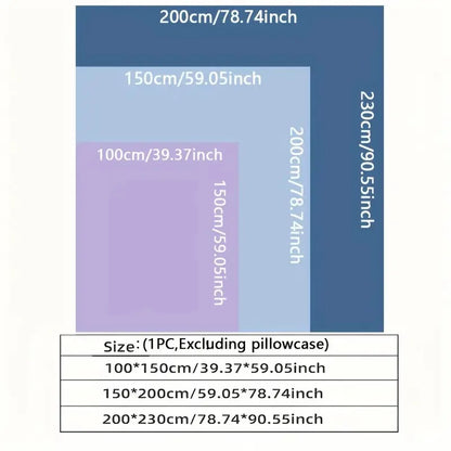 Large Cooling Blanket for Hot Sleepers, Soft & Lightweight
