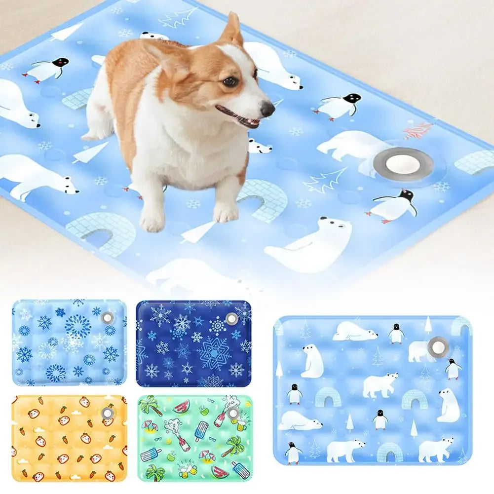 Pet Cooling Pad Dry Ice Crystal Powder Water