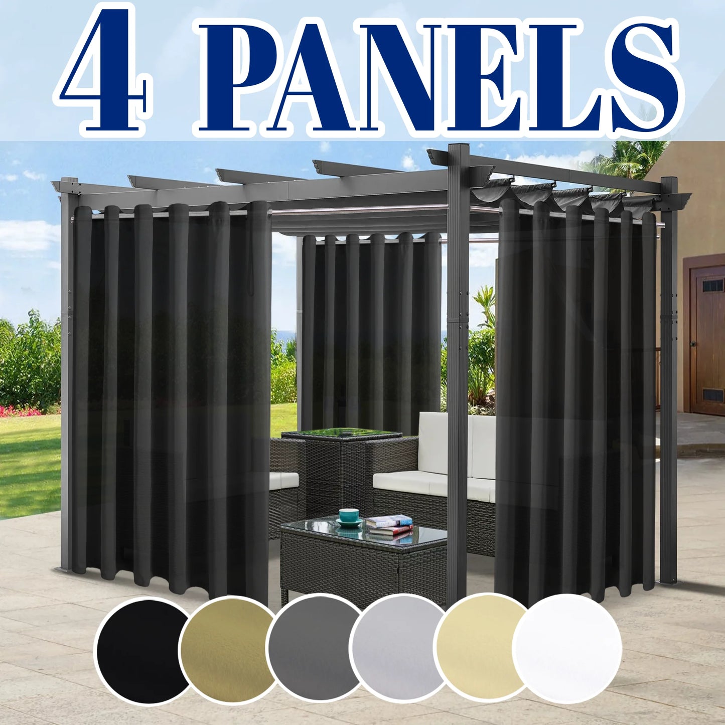 Outdoor Sunproof Curtains