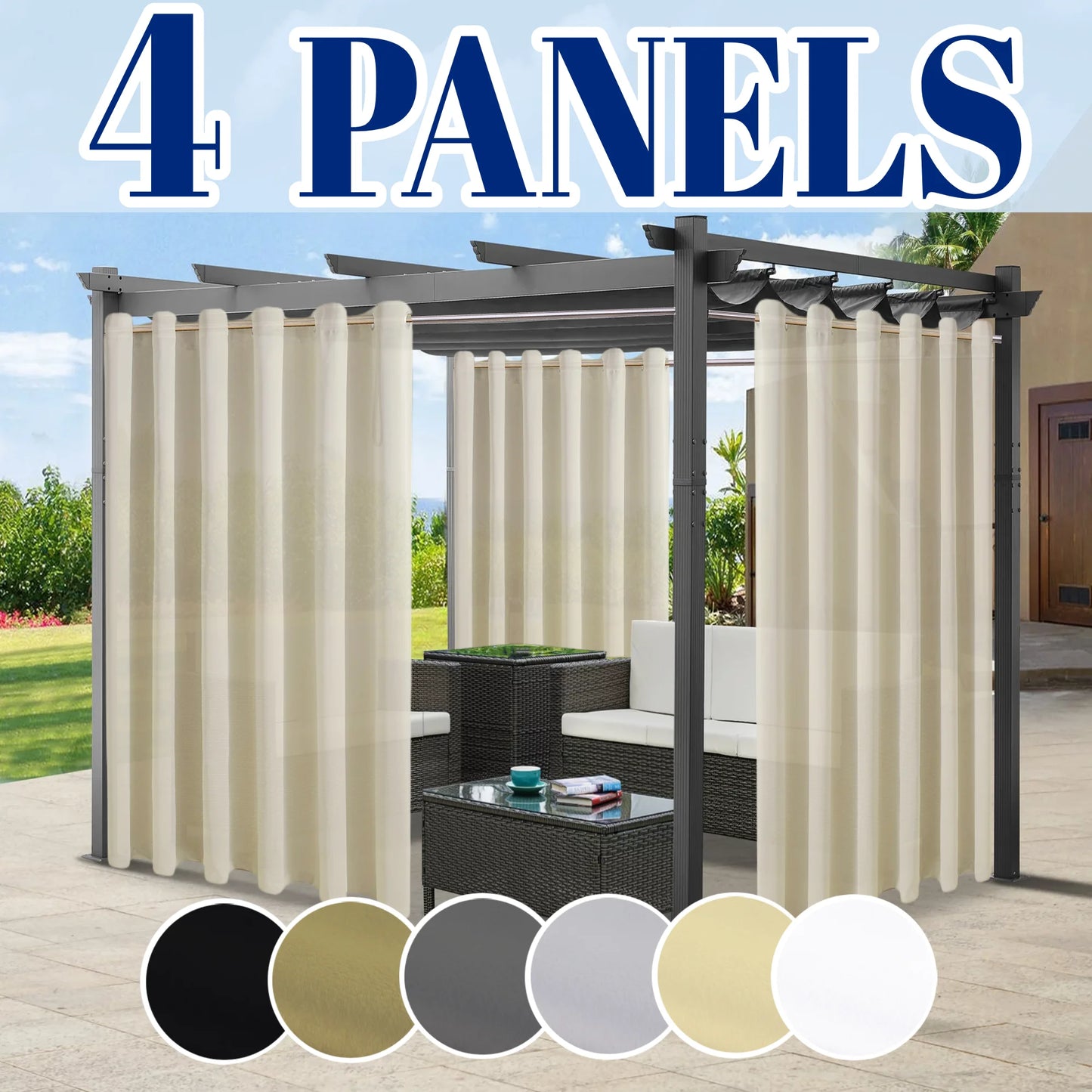 Outdoor Sunproof Curtains